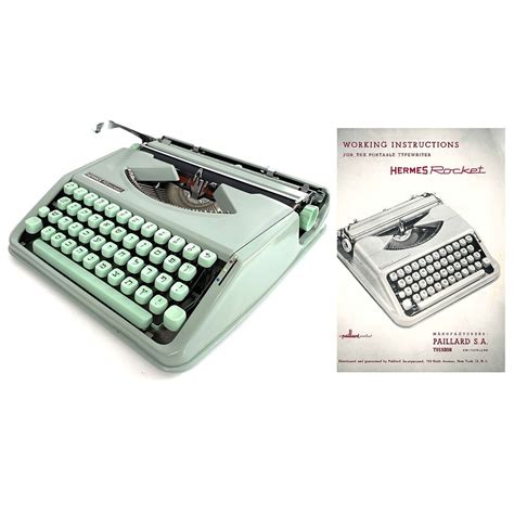 hermes automatic typewriter instruction manual